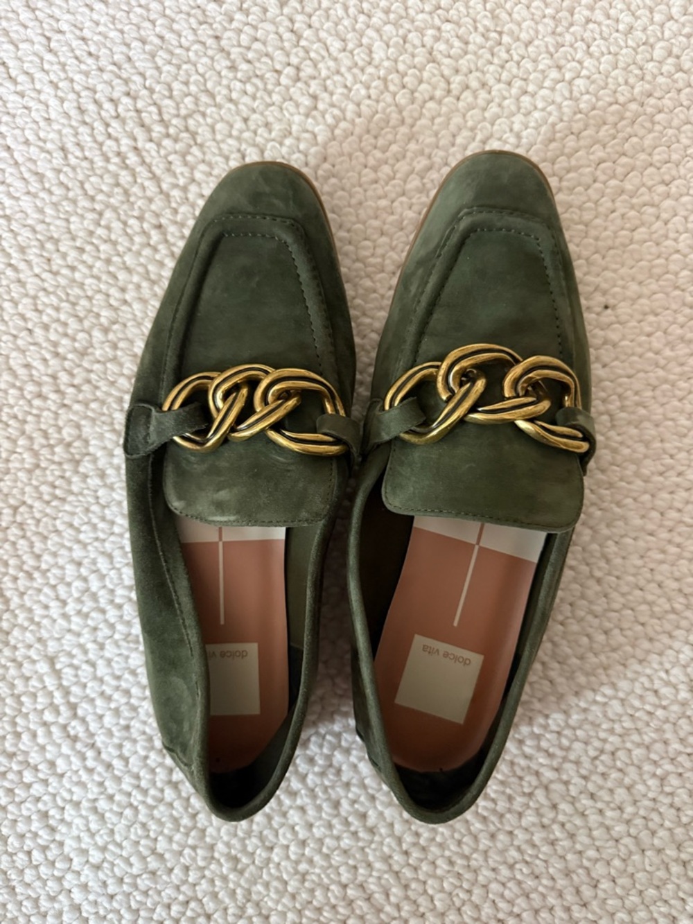 Dolce Vita Green Loafers